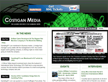 Tablet Screenshot of costiganmedia.com